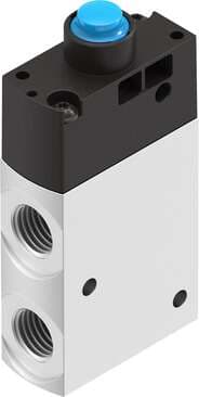 Festo 8031338 stem actuated valve VMEF-STCZ-M32-M-N14 Valve function: 3/2 closed, monostable, Type of actuation: mechanical, Width: 20 mm, Standard nominal flow rate: 870 l/min, Operating pressure MPa: -0,095 - 1 MPa 8031338 on Powermatic Associates