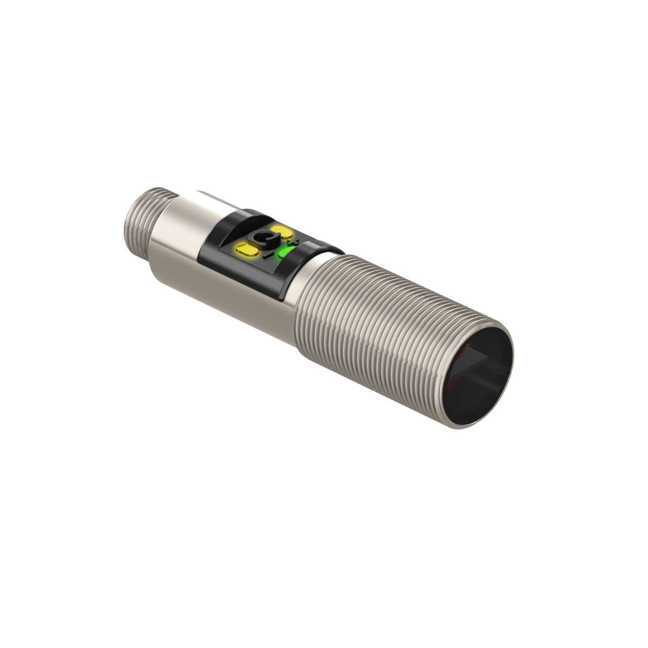 Banner M18-3NAES-Q8 M18-3 Series: Nickel-Plated Brass: Emitter with Pot; Range: variable to 25 m; Input: 10-30 V dc; Outputs: none; 4-pin M12 Integral QD M18-3NAES-Q8 on Powermatic Associates