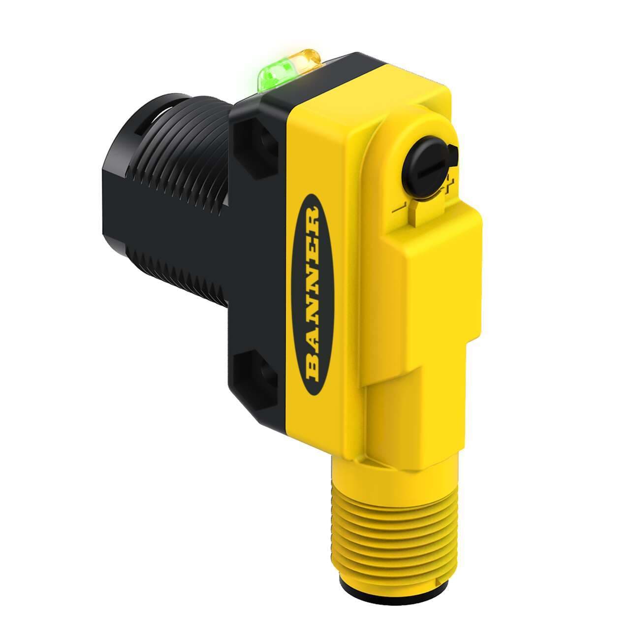 Banner QS18VN6FQ8 WORLD-BEAM QS18Series: Glass Fiber; Range: Depends on Fiber; Input: 10-30 V dc; Output: Complementary Solid-State NPN; M12 Integral QD QS18VN6FQ8 on Powermatic Associates