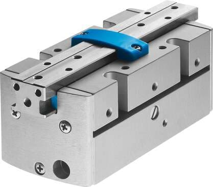 Festo 187870 parallel gripper HGPP-16-A Precise, for position sensing via hall effect sensor or inductive sensors. Size: 16, Stroke per gripper jaw: 5 mm, Max. replacement accuracy: 0,1 mm, Repetition accuracy, gripper: <: 0,02 mm, Number of gripper fingers: 2 187870 on Powermatic Associates