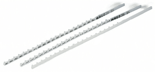 WAGO 209-820 WAGO 209-820 - Marker tags; MARKED; X; not stretchable; Horizontal marking; snap-on type; white 209-820 on Powermatic Associates