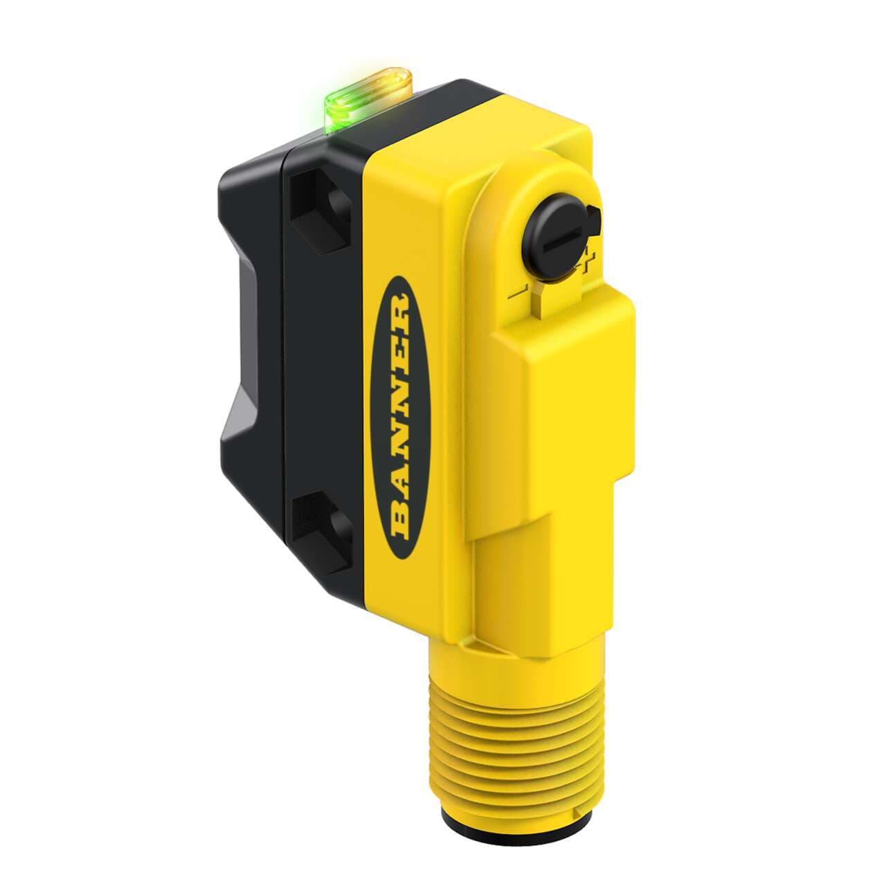 Banner QS18VN6FPQ8 WORLD-BEAM: Plastic Fiber Optic; Range: depends on the fiber; Input: 10-30 V dc; Output: NPN; M12 Integral QD QS18VN6FPQ8 on Powermatic Associates