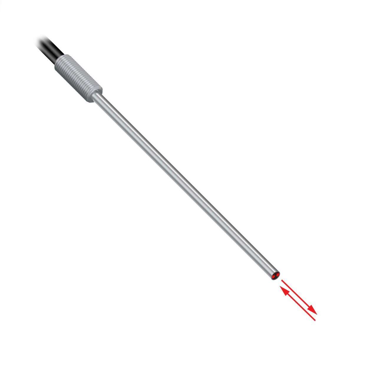 Banner PBP46UHF Plastic Fiber, Diffuse Reflective; Core Dia.: 1 mm; Fiber Length 2 m; Probe; DuraBend, Free cut PBP46UHF on Powermatic Associates