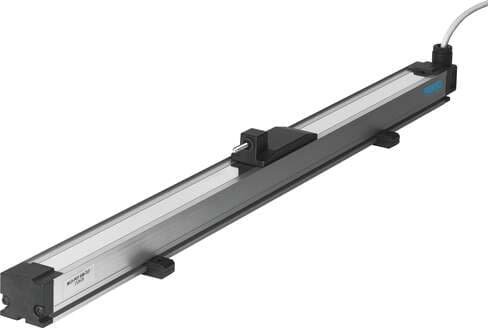 Festo 152629 displacement encoder MLO-POT-500-TLF CE mark (see declaration of conformity): to EU directive for EMC, Measuring method: displacement encoder: Analogue, Ambient temperature: -30 - 100 °C, Recommended wiper current: < 1 µA, Max. intermittent wiper current: 152629 on Powermatic Associates