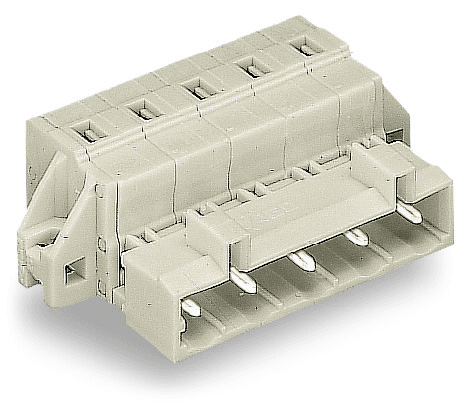 WAGO 723-612/019-000 723-612/019-000 WAGO - 1-conductor male connector; CAGE CLAMP®; 2.5 mm²; Pin spacing 7.5 mm; 12-pole; 100% protected against mismating; clamping collar; 2,50 mm²; light gray 723-612/019-000 on Powermatic Associates