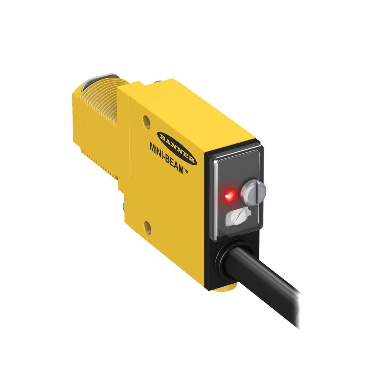 Banner SM312FMHS W/30 MINI-BEAM: Infrared High Speed Glass Fiber Optic; Range: Depends on Fiber; Input: 10-30 V dc; Output: Bipolar: 1 NPN; 1 PNP; MHS Response Time = 0.3 ms; 9 m (30 ft) Cable SM312FMHS W/30 on Powermatic Associates
