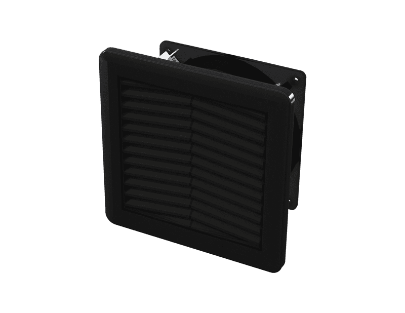 Saginaw Control SCE-N12FA44-230 Fan Assembly (230v), Height:5.91", Width:5.91", Depth:2.88", SCE-N12FA44-230 on Powermatic Associates