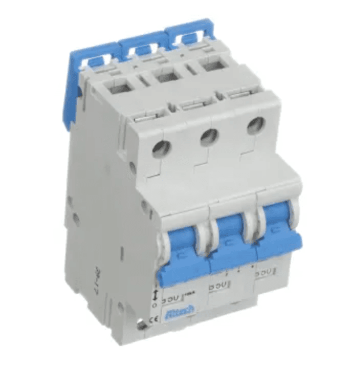 Altech Corp. 3BU32R Supplementary Protector 32A, 3 Pole, 277V AC, B Trip, UL1077 3BU32R on Powermatic Associates