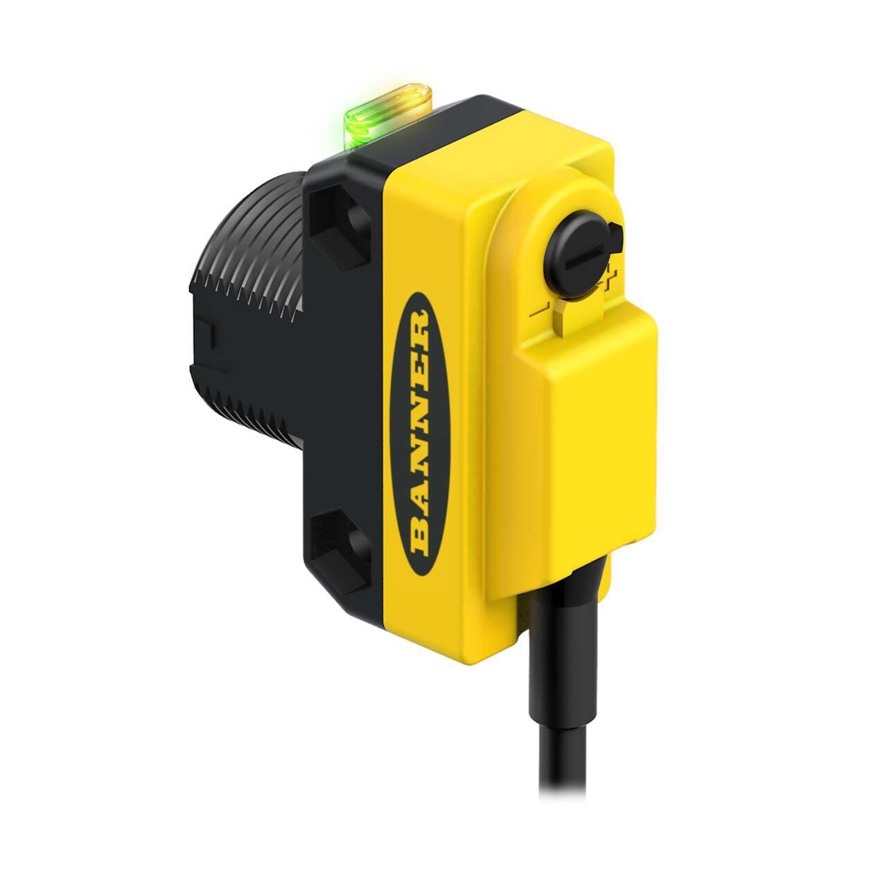 Banner QS18VP6CV45 W/30 WORLD-BEAM QS18 Series: Convergent; Focal Point: 43 mm; Input: 10-30 V dc; Output: Complementary Solid-State PNP; 9 m (30 ft) Cable QS18VP6CV45 W/30 on Powermatic Associates