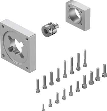Festo 560680 axial kit EAMM-A-L38-87A Suitable for electric drives. Assembly position: Any, Storage temperature: -25 - 60 °C, Relative air humidity: 0 - 95 %, Protection class: IP40, Ambient temperature: -10 - 60 °C 560680 on Powermatic Associates