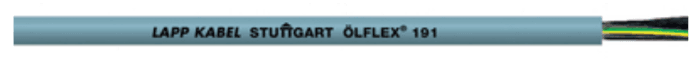 Lapp 0011150 0011150 - LAPP ÖLFLEX® 191 - 14 AWG 3 conductor - Gray Unshielded PVC 0011150 on Powermatic Associates