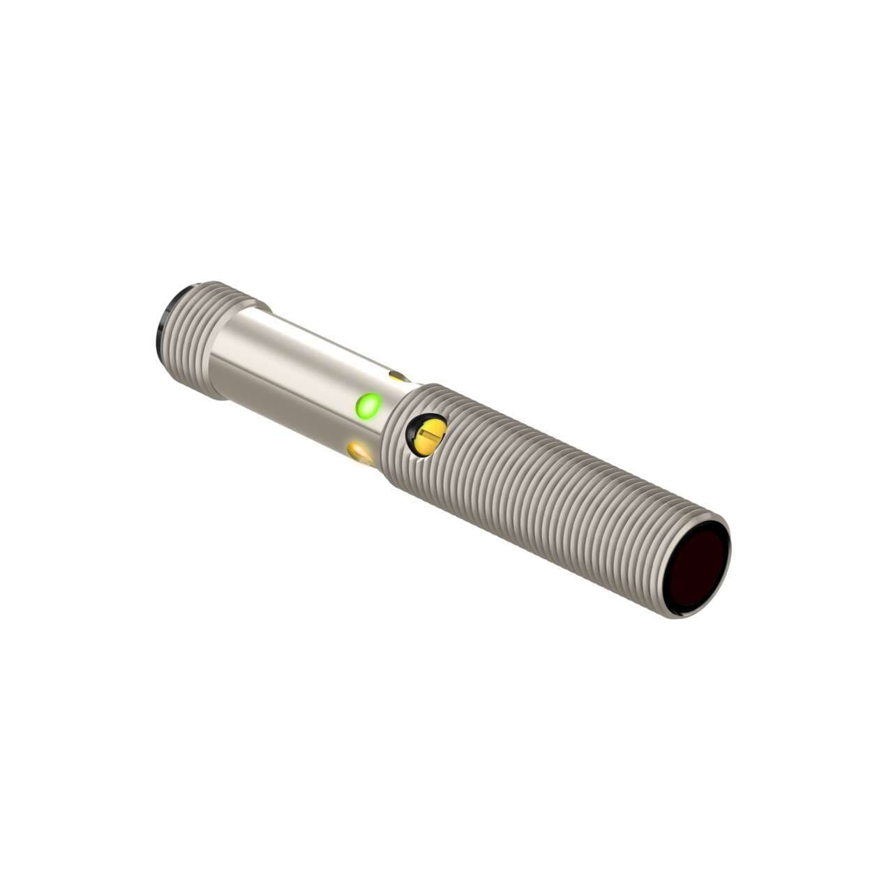 Banner M12PRQ8 M12 Series: Receiver; Range: 5 m; Input 10-30 V dc; Output: Complementary Solid-State PNP; M12 Integral QD M12PRQ8 on Powermatic Associates