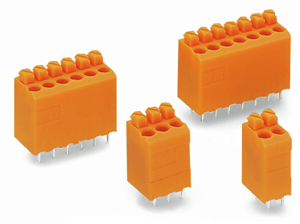 WAGO 735-127 735-127 WAGO - PCB terminal block; push-button; 1.5 mm²; Pin spacing 3.81 mm; 7-pole; PUSH WIRE®; 1,50 mm²; orange 735-127 on Powermatic Associates