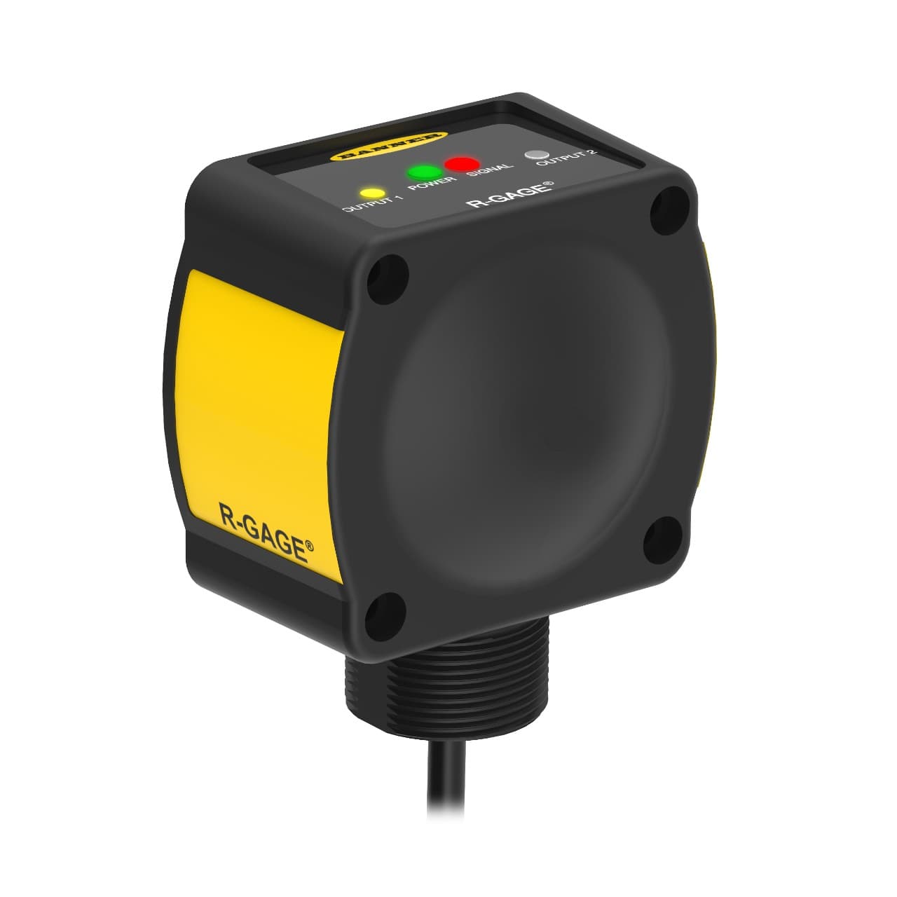 Banner QT50R-KR-RH Banner Engineering QT50R-KR-RH is a collision-avoidance retro-reflective radar sensor designed with a time-of-flight system and approved by Korea Telecom. It operates within an ambient air temperature range of -40 to +65°C and is equipped with a pre-wired 6.5ft / 2m cable terminated with bare end flying leads. This sensor falls under the QT50R-RH series and offers a degree of protection rated at IP67, making it suitable for various environmental conditions. It requires a supply voltage of 12Vdc-24Vdc and features a rectangular shape with an ABS / Polycarbonate (PC) housing. The QT50R-KR-RH can sense distances from 0 to 12m and supports both Normally Open (NO) and Normally Closed (NC) operating modes. It includes 1 x digital output (PNP/NPN transistor) and is equipped with protection functions against reverse polarity and short-circuit. QT50R-KR-RH on Powermatic Associates