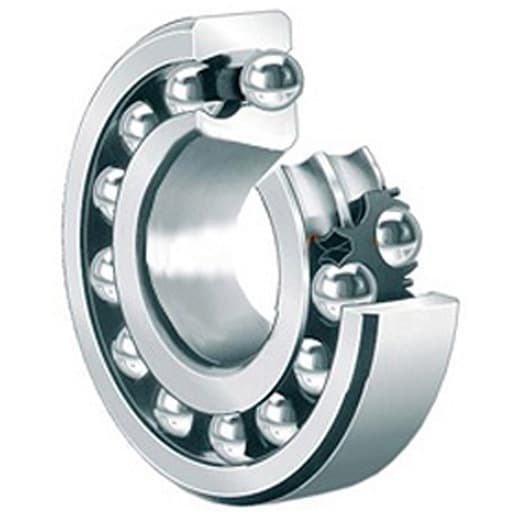 NSK 1320KJC3 Self Aligning Ball Bearing; 100MM Bore; Tapered Adapter Mount; 215MM Outside Diameter; 47MM Inner Race Width; 47MM Outer Race Width; Open; Steel Cage; Double Row of Balls; ABEC 1 | ISO P0; C3-Loose 1320KJC3 on Powermatic Associates