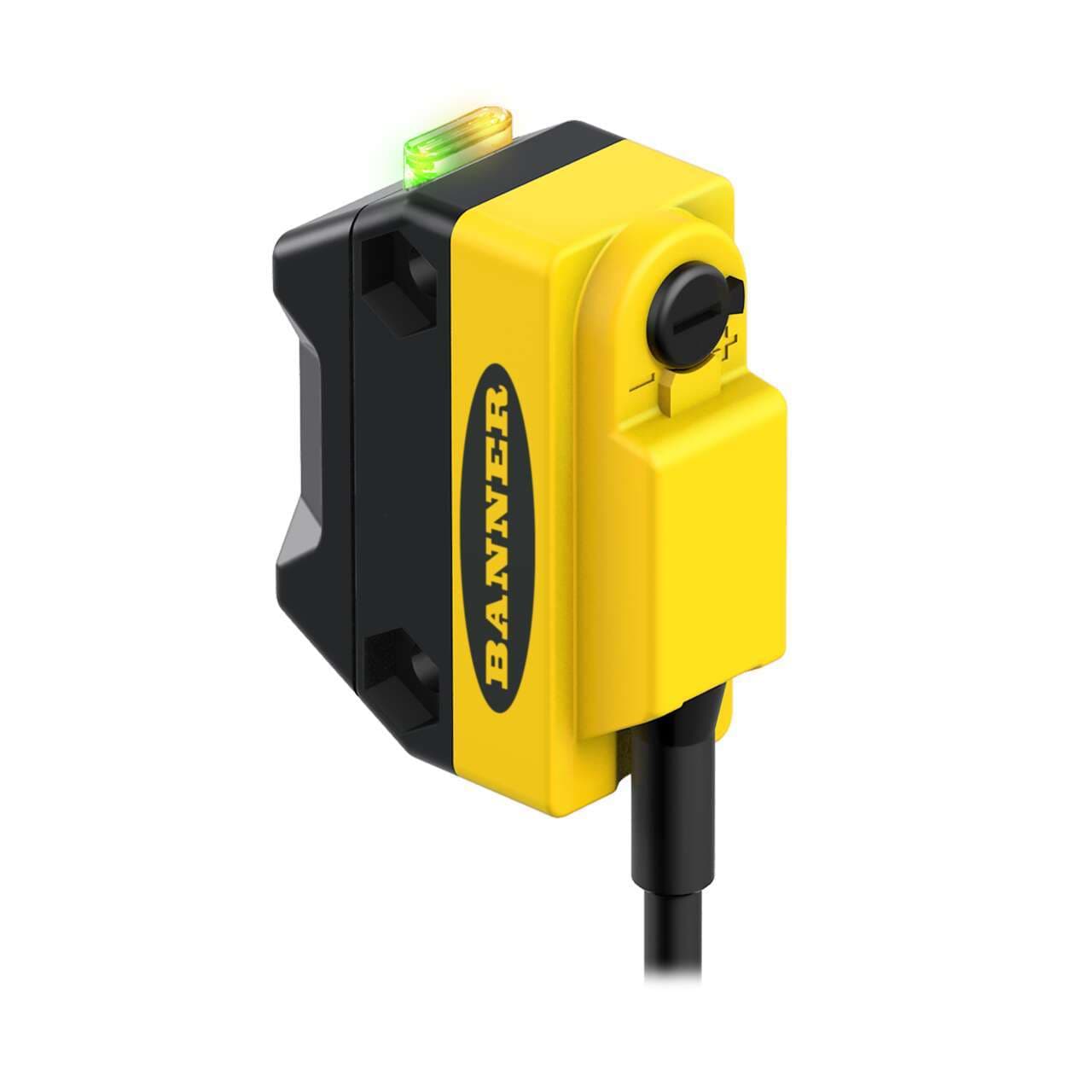 Banner QS18VN6FPQ WORLD-BEAM: Plastic Fiber Optic; Range: Depends on Fiber; Input: 10-30 V dc; Output: NPN; 6 in Pigtai lM8 QD QS18VN6FPQ on Powermatic Associates