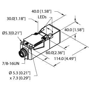 NI40U-CP40-FDZ30X2-B1131 on Powermatic Associates