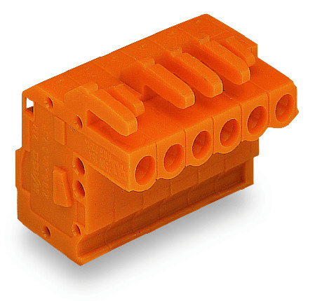 WAGO 232-316/026-000 232-316/026-000 WAGO - 1-conductor female connector, angled; CAGE CLAMP®; 2.5 mm²; Pin spacing 5.08 mm; 16-pole; 2,50 mm²; orange 232-316/026-000 on Powermatic Associates