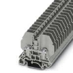 Phoenix Contact 3058127 Feed-through terminal block with bolt connection method, cross section: 0.1 - 6 mm², AWG: 26 - 10, width 9 mm, color: gray 3058127 on Powermatic Associates