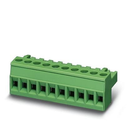 Phoenix Contact 1878040 PCB connector, nominal cross section: 2.5 mm², color: blue, nominal current: 12 A, rated voltage (III/2): 320 V, contact surface: Tin, type of contact: Female connector, number of potentials: 4, number of rows: 1, number of positions: 4, number of connec 1878040 on Powermatic Associates