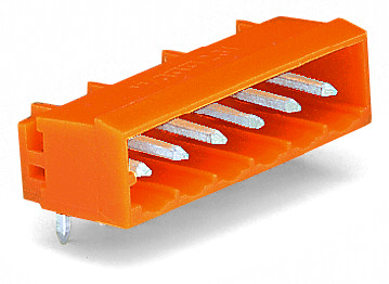 WAGO 231-584/001-000 231-584/001-000 WAGO - THT male header; 1.2 x 1.2 mm solder pin; angled; Pin spacing 5.08 mm; 24-pole; orange 231-584/001-000 on Powermatic Associates