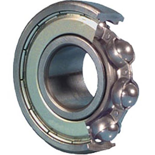 NSK R12Z Single Row Ball Bearing; 3/4" Bore; 1-5/8" Outside Diameter; 7/16" Outer Race Width; 1 Metal Shield; ABEC 1 | ISO P0; No Filling Slot; No Snap Ring; C0-Medium Internal Clearance; Steel Cage R12Z on Powermatic Associates