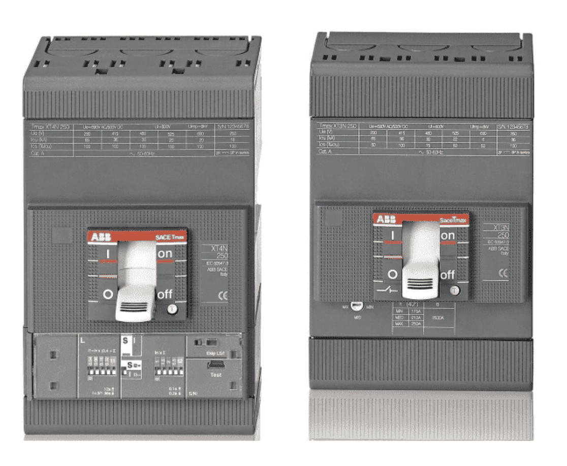 ABB Control XT1XU3010NFF000XXX Circuit breaker, XT1, 3 pole, 10 A, TMG trip, 600 VAC, UL 489 XT1XU3010NFF000XXX on Powermatic Associates