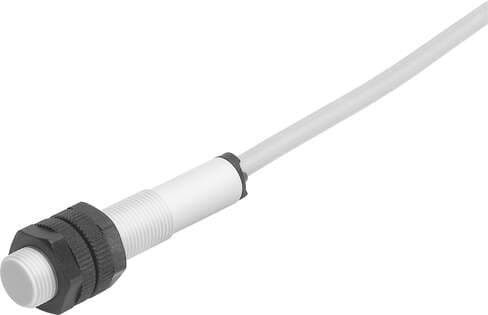 Festo 538329 proximity sensor SIEN-M12NB-PS-K-L-PA With cable, non-flush mounting Design: Round, Conforms to standard: EN 60947-5-2, Authorisation: (* RCM Mark, * c UL us - Listed (OL)), CE mark (see declaration of conformity): to EU directive for EMC, Materials note: 538329 on Powermatic Associates