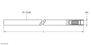 Turck LSRP-0500 LSRP-0500 Turck - LSRP-0500 Accessories, Rod Probe, For LS-5 Series LSRP-0500 on Powermatic Associates