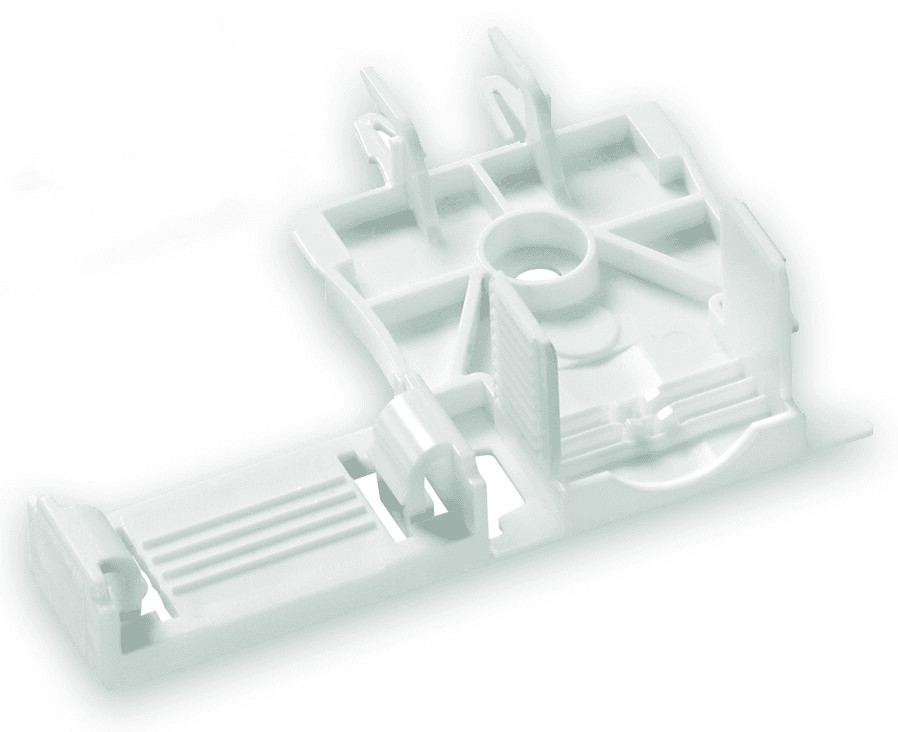 WAGO 294-383 294-383 WAGO - Strain relief plate; for 294 Series; for single strands; 3- to 5-pole; white 294-383 on Powermatic Associates