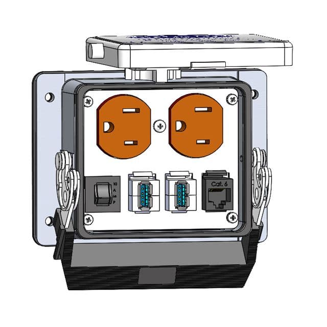 DP-RJ45-2USB-AFAF-10R-32 on Powermatic Associates