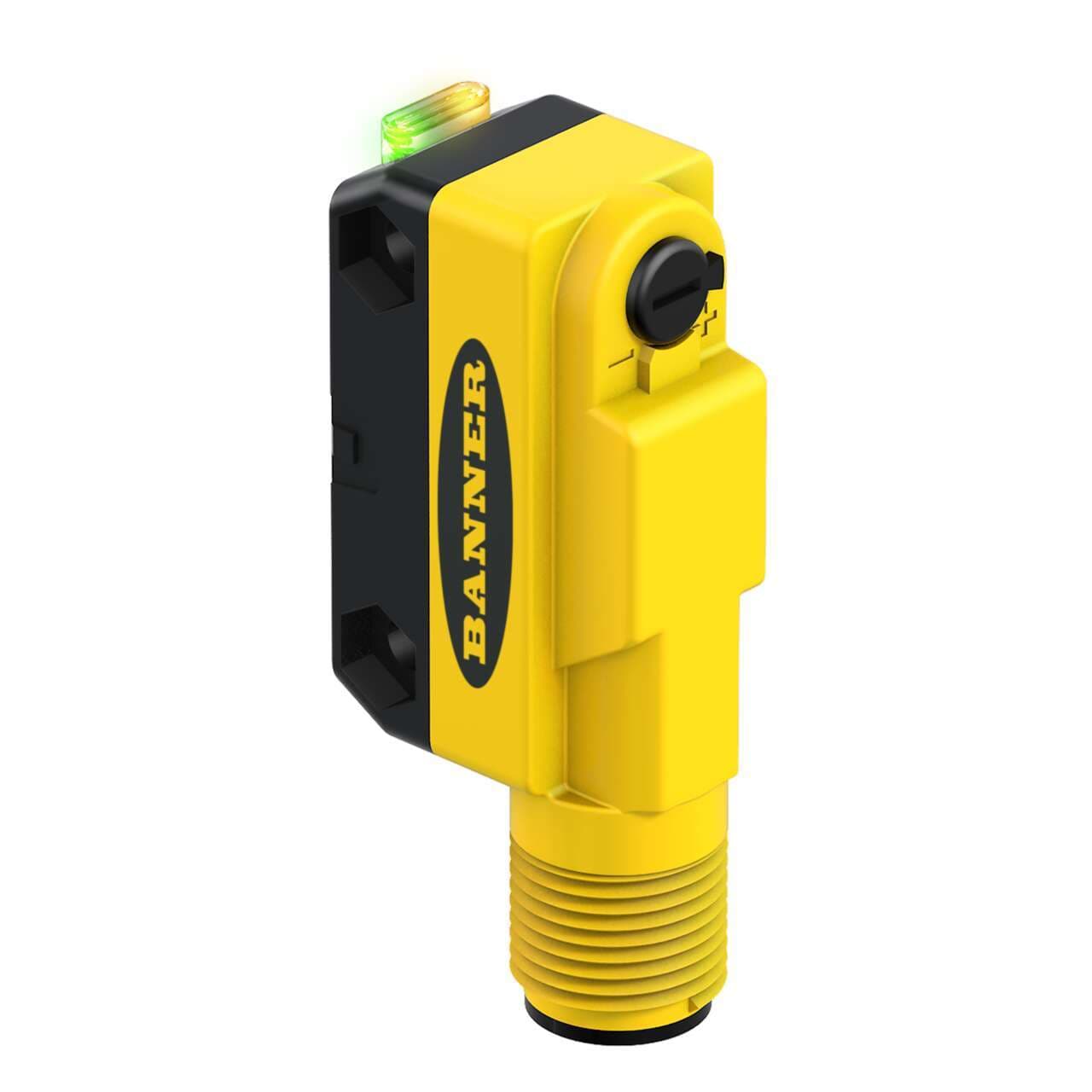 Banner QS18VP6WQ8 WORLD-BEAM QS18 Series: Divergent Diffuse; Range: 100 mm; Input: 10-30 V dc; Output: Complementary Solid-State PNP; M12 Integral QD QS18VP6WQ8 on Powermatic Associates