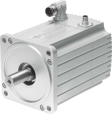 Festo 1574640 servo motor EMMS-AS-140-S-HV-RS-S1 Without gear unit. Ambient temperature: -10 - 40 °C, Storage temperature: -20 - 60 °C, Relative air humidity: 0 - 90 %, Conforms to standard: IEC 60034, Insulation protection class: F 1574640 on Powermatic Associates