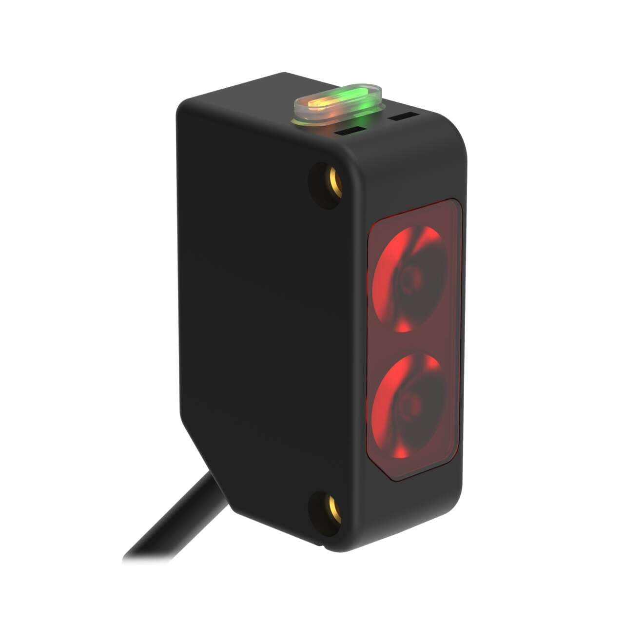 Banner Q20PFF50Q WORLD-BEAM Q20 Series: Fixed-Field; Range: 50 mm; Input 10-30 V dc; Output: Complementary Solid-State PNP; 150 mm (6 in) 4-pin M8 Pigtail QD Q20PFF50Q on Powermatic Associates